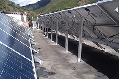 嘉峪關50KW光伏發電離網系統